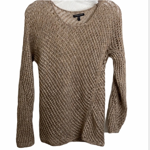 Open Knit Sweater Mohair Soft 